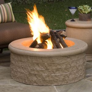 Chiseled Fire Pit