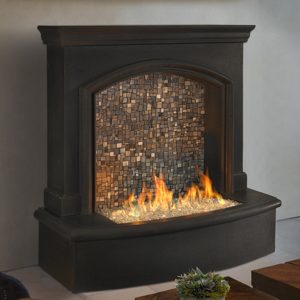 Small Firefall with Artisan Glass