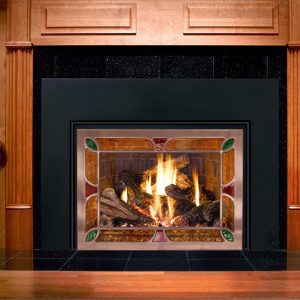 Dutchess with Autum Stained Glass